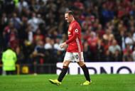 MANCHESTER, ENGLAND - AUGUST 19:  Wayne Rooney of Manchester United is substituted by Jose Mourinho, Manager of Manchester United during the Premier League match between Manchester United and Southampton at Old Trafford on August 19, 2016 in Manchester, England.  (Photo by Michael Regan/Getty Images)